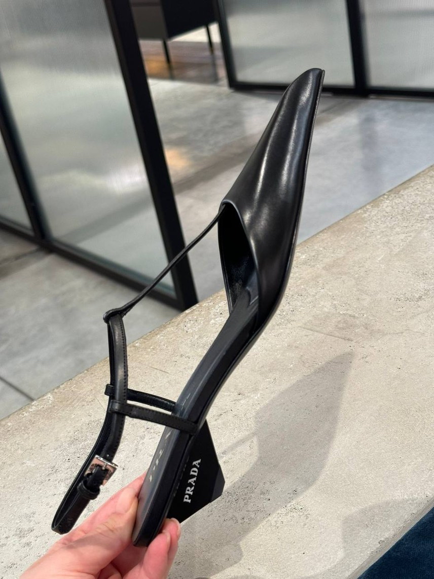 PRADA Sandals side view - Women's luxury Shoes