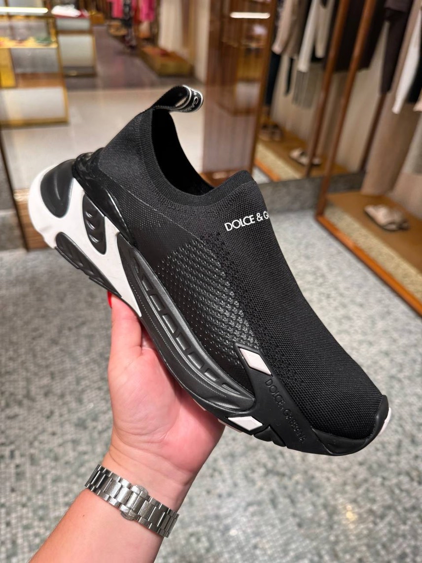 DOLCE & GABBANA Sneakers front view - Men's luxury Shoes