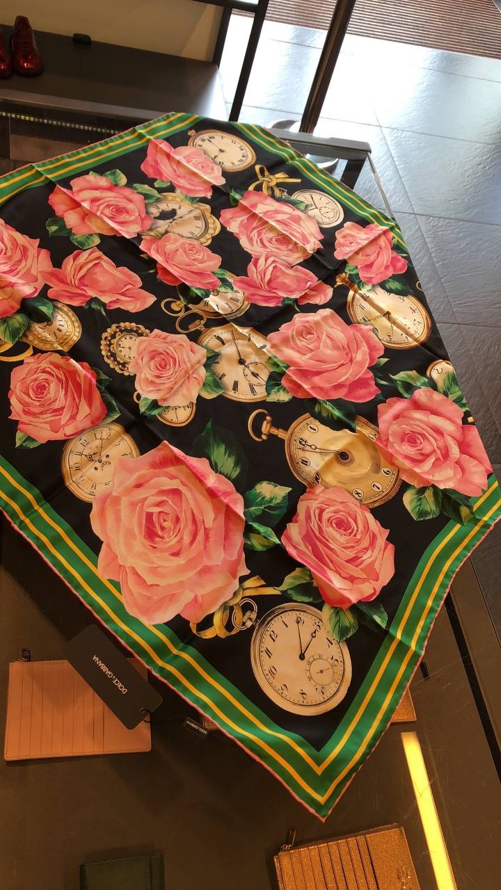 DOLCE & GABBANA Scarves side view - Women's luxury Accessories