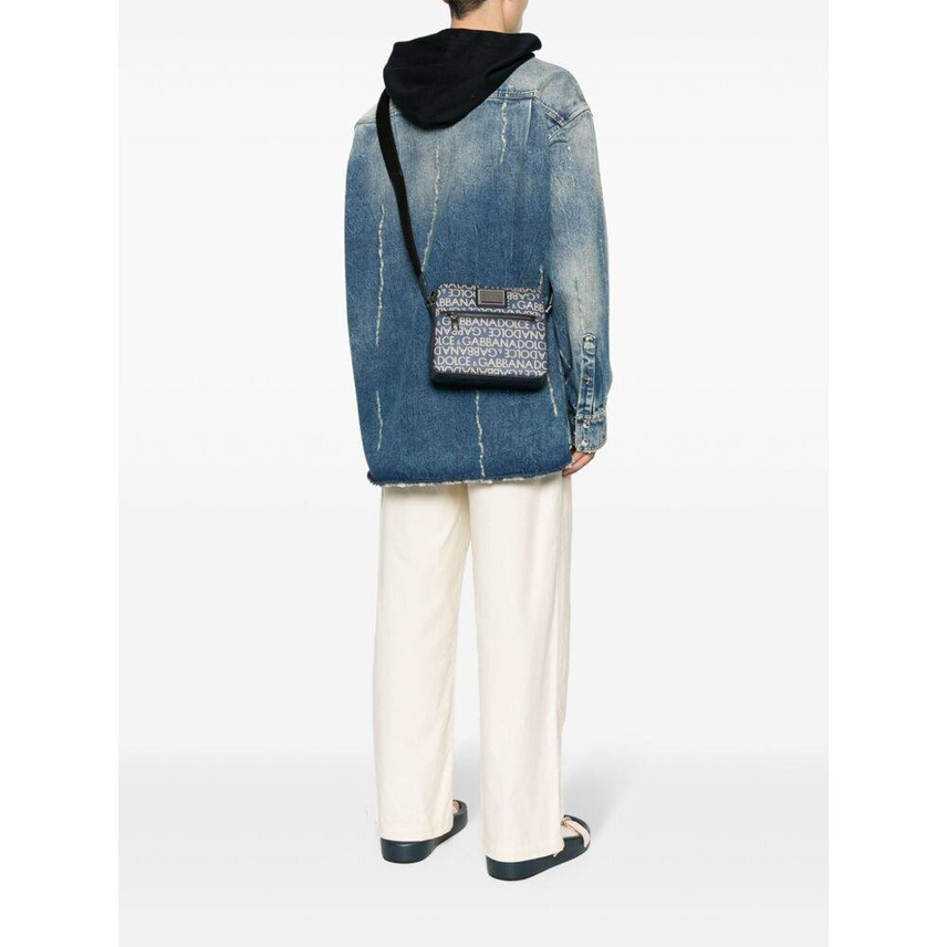 DOLCE & GABBANA Messenger bags side view - Men's luxury Bags