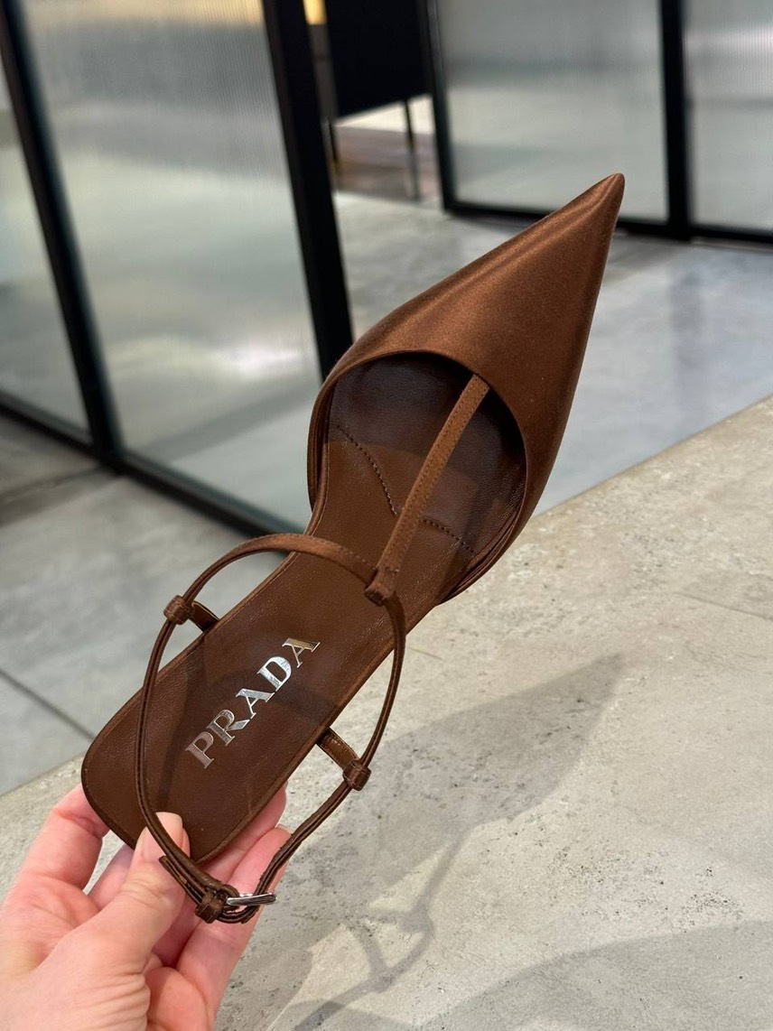 PRADA Sandals side view - Women's luxury Shoes