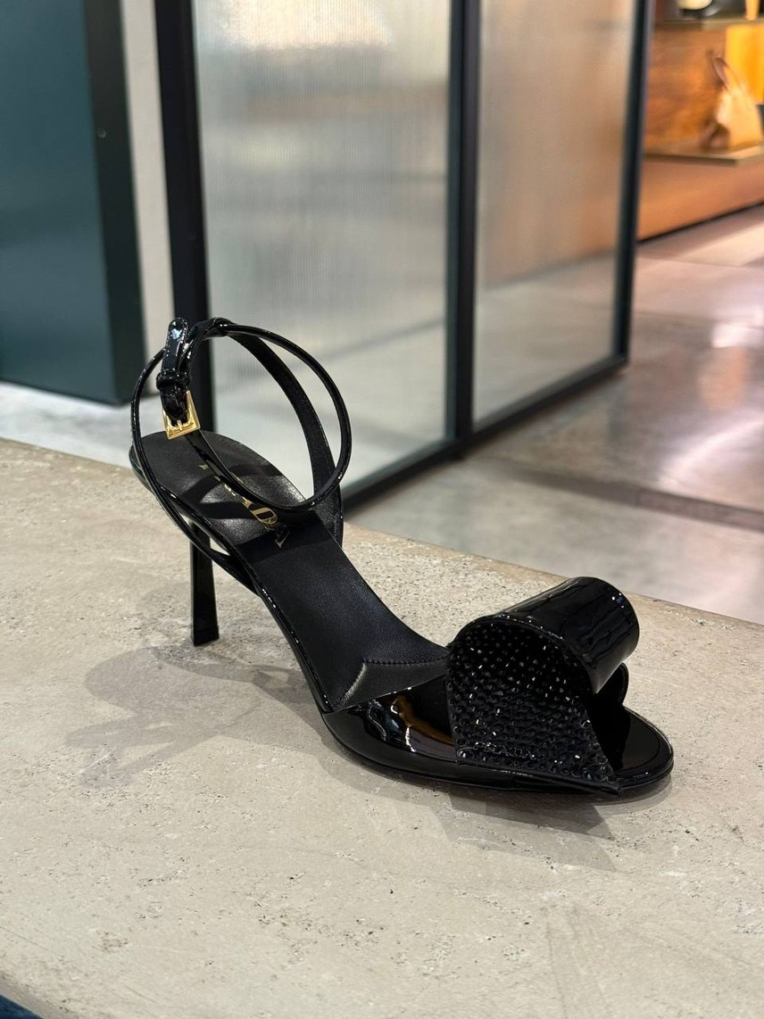 PRADA Sandals front view - Women's luxury Shoes