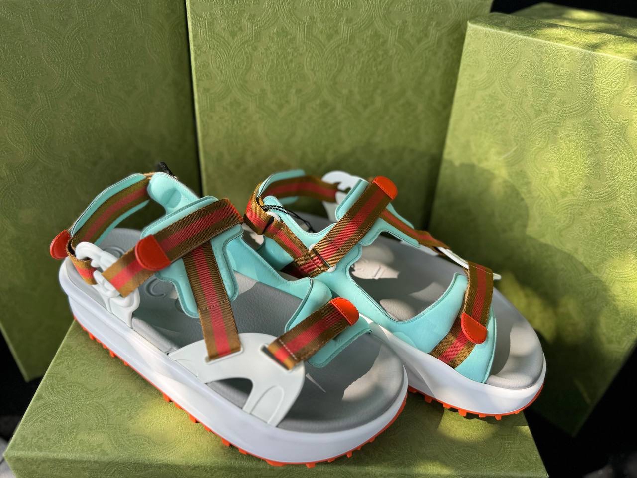 GUCCI Sandals front view - Women's luxury Shoes