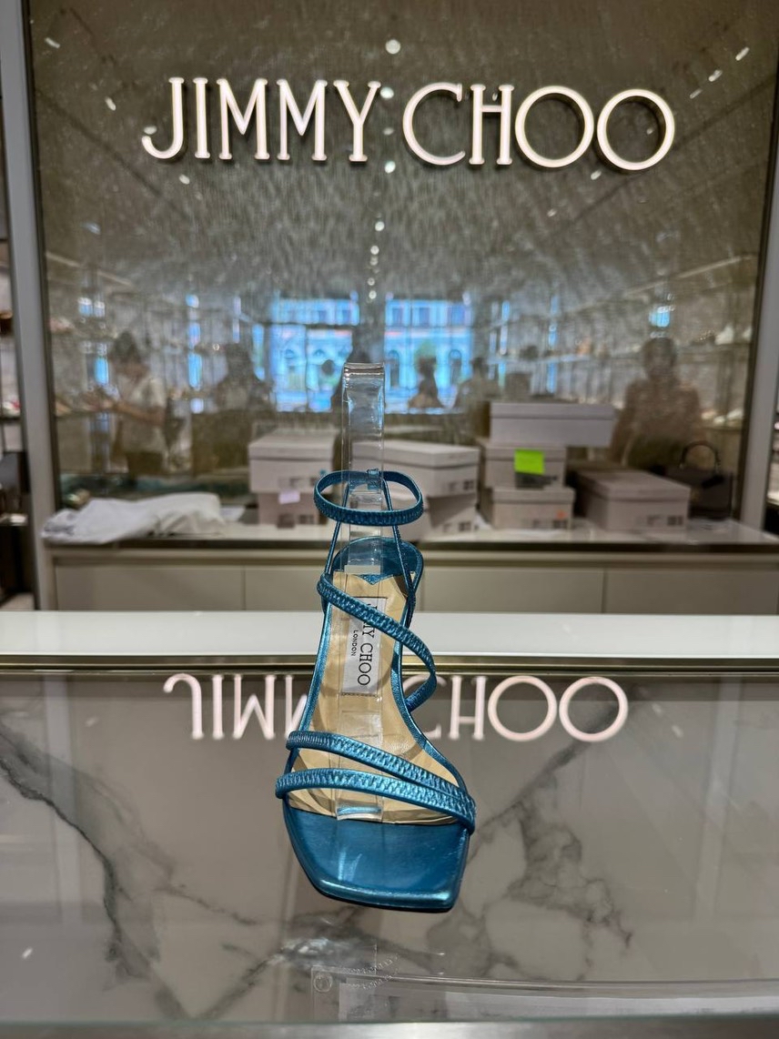 JIMMY CHOO Sandals side view - Women's luxury Shoes