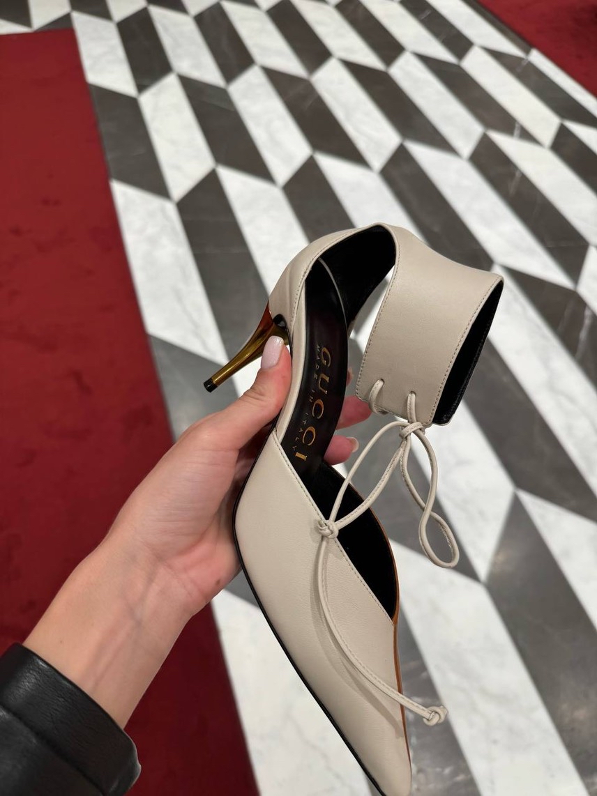 GUCCI Sandals side view - Women's luxury Shoes