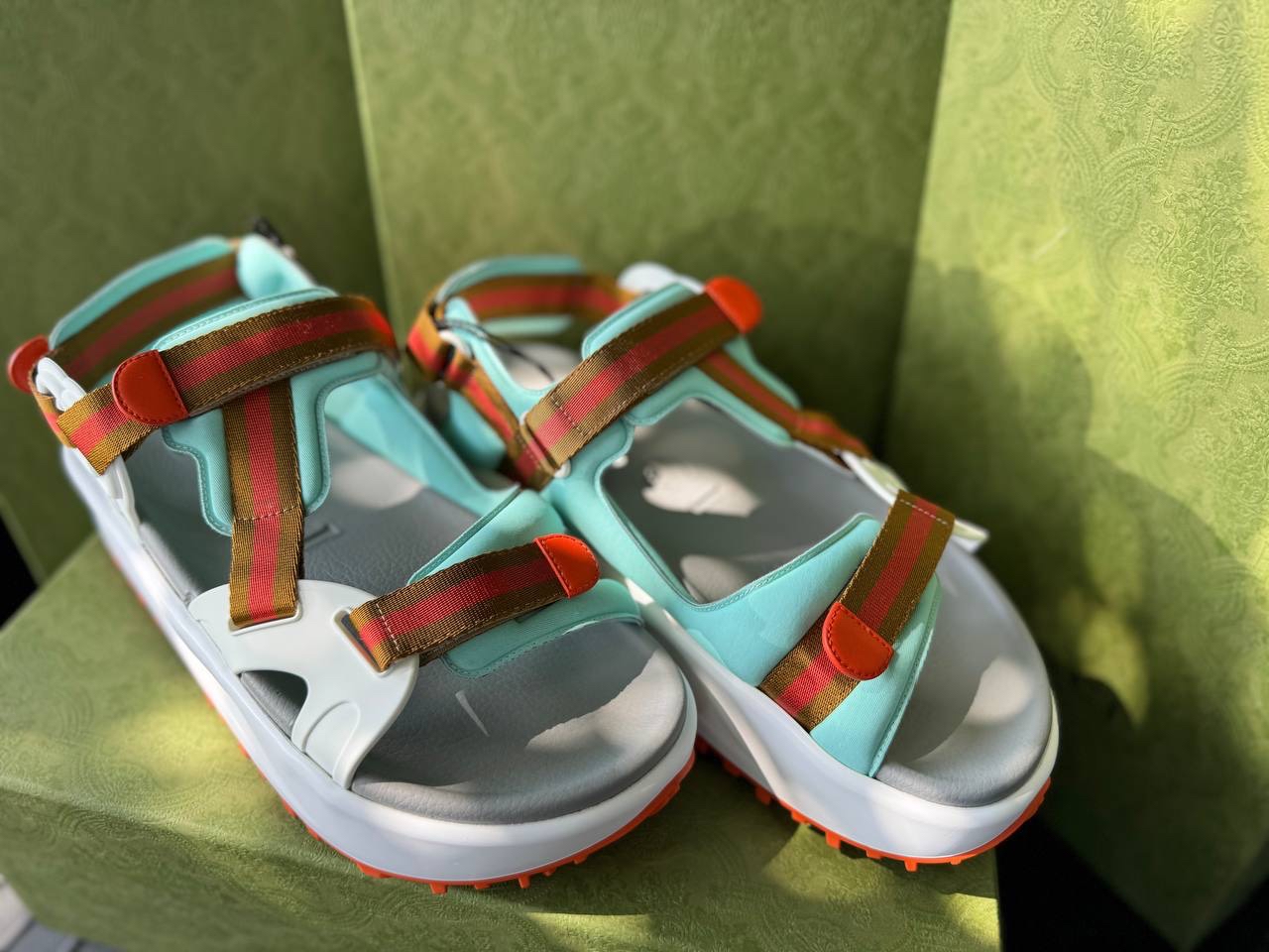 GUCCI Sandals side view - Women's luxury Shoes