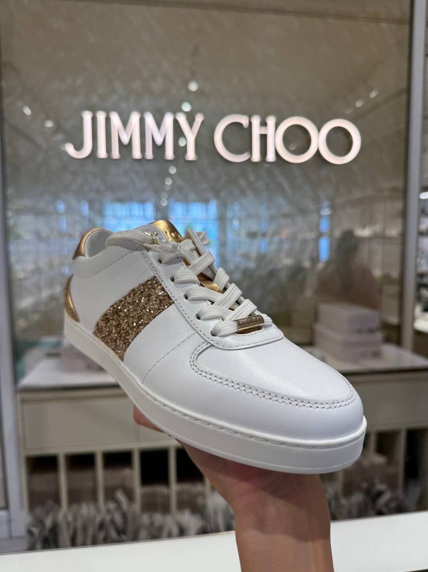 JIMMY CHOO Sneakers front view - Women's luxury Shoes