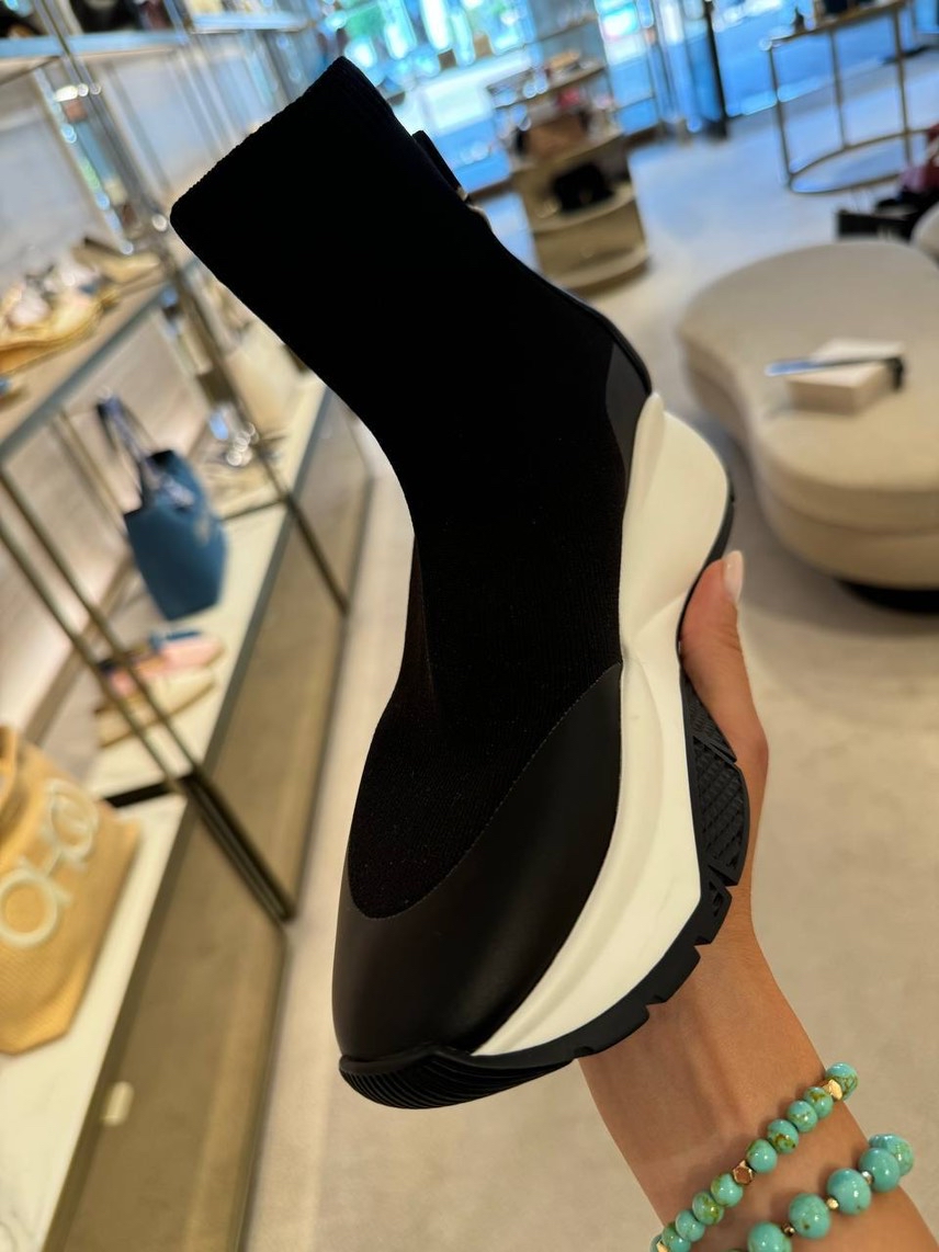 JIMMY CHOO Sneakers side view - Women's luxury Shoes