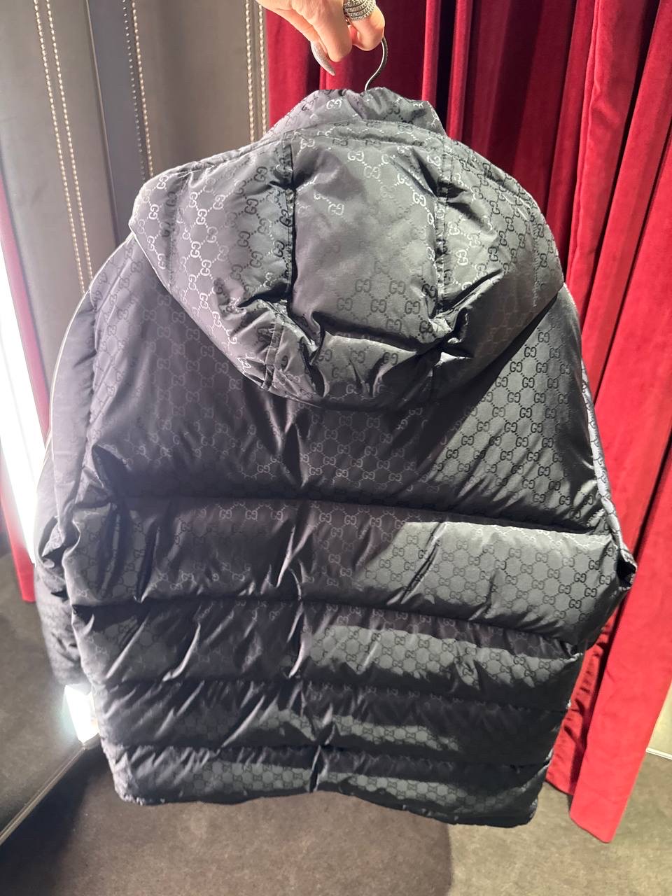 GUCCI Down jacket side view - Men luxury Clothes