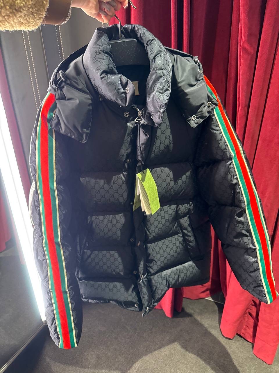 GUCCI Down jacket front view - Men luxury Clothes