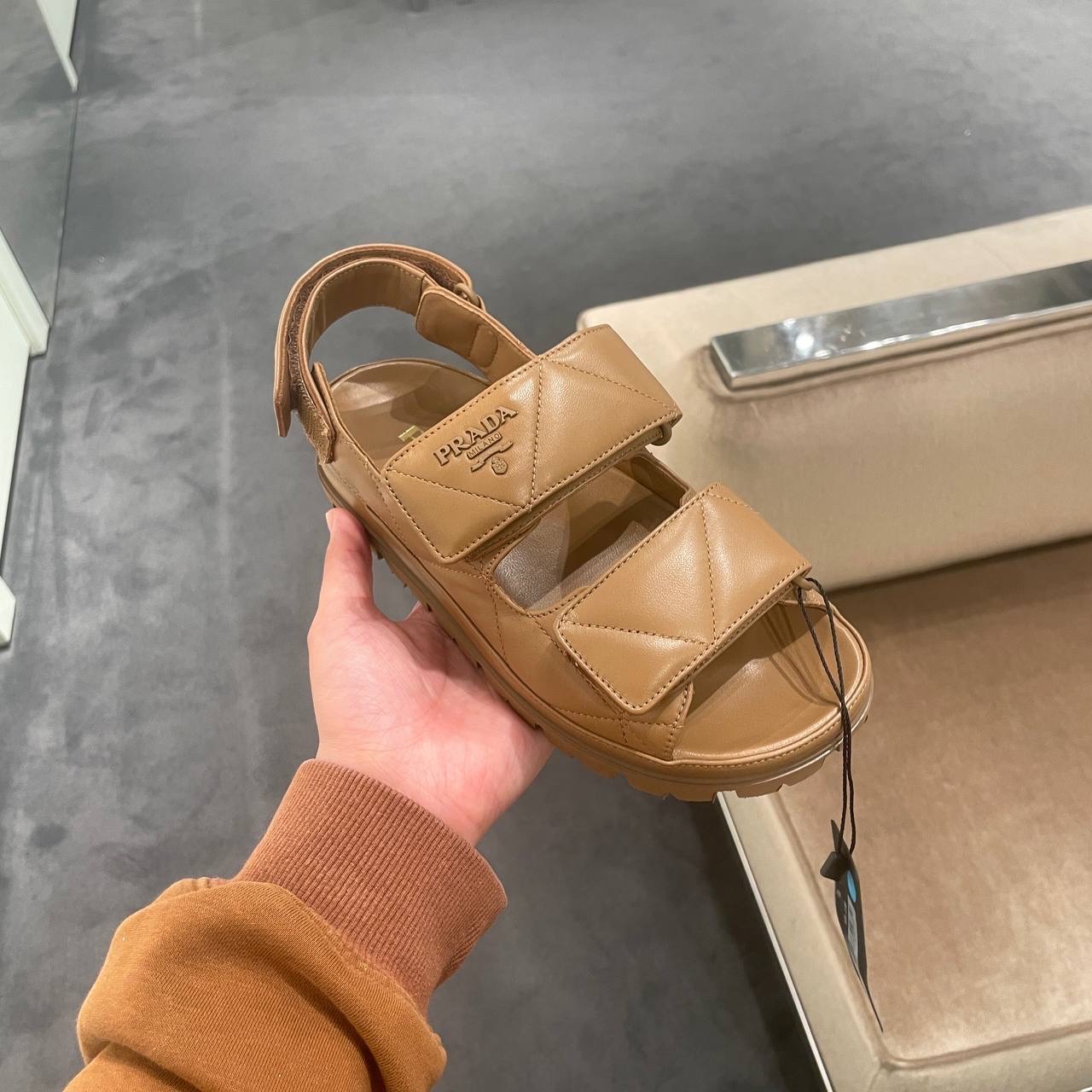 PRADA Sandals front view - Women's luxury Shoes