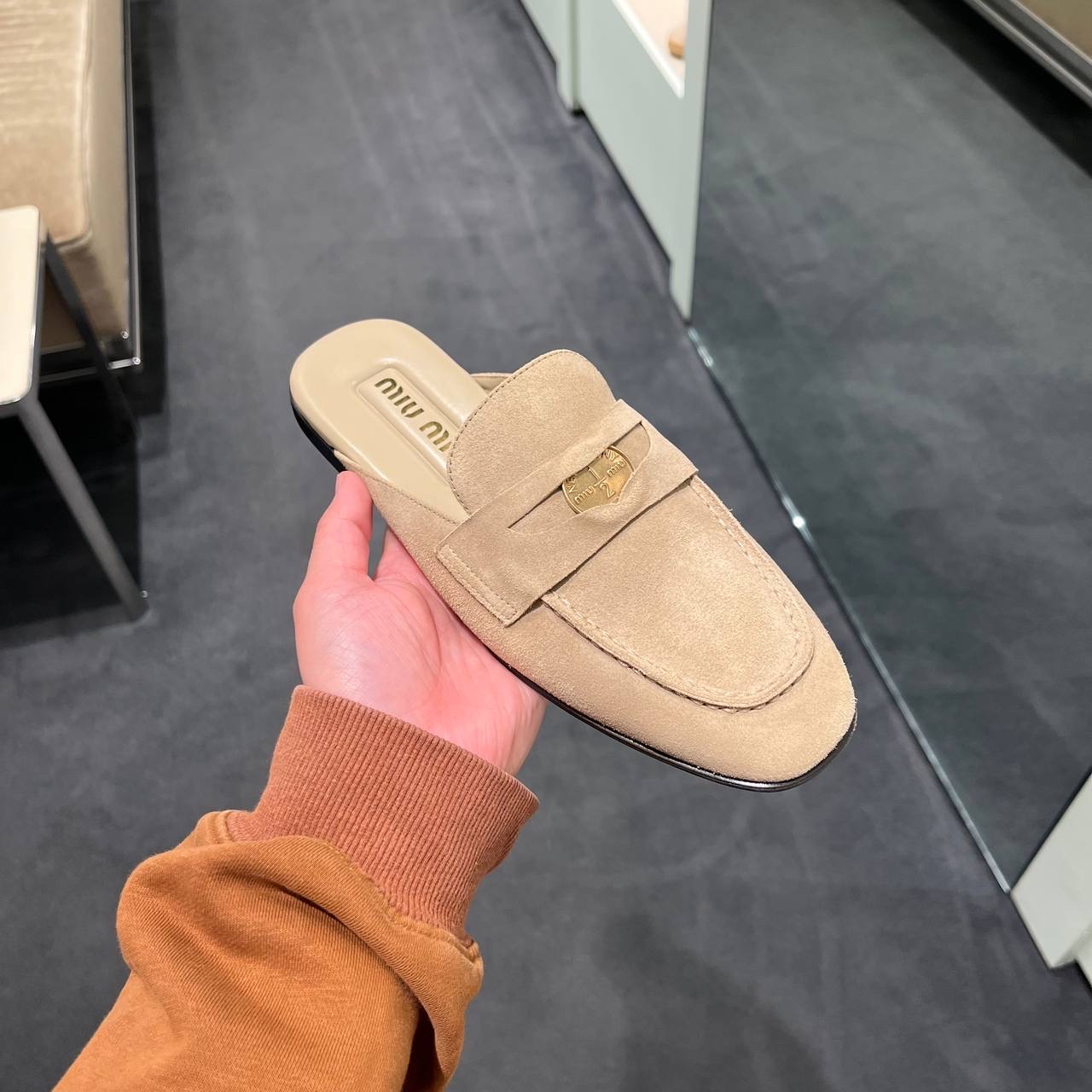 MIU MIU Mules front view - Women's luxury Shoes
