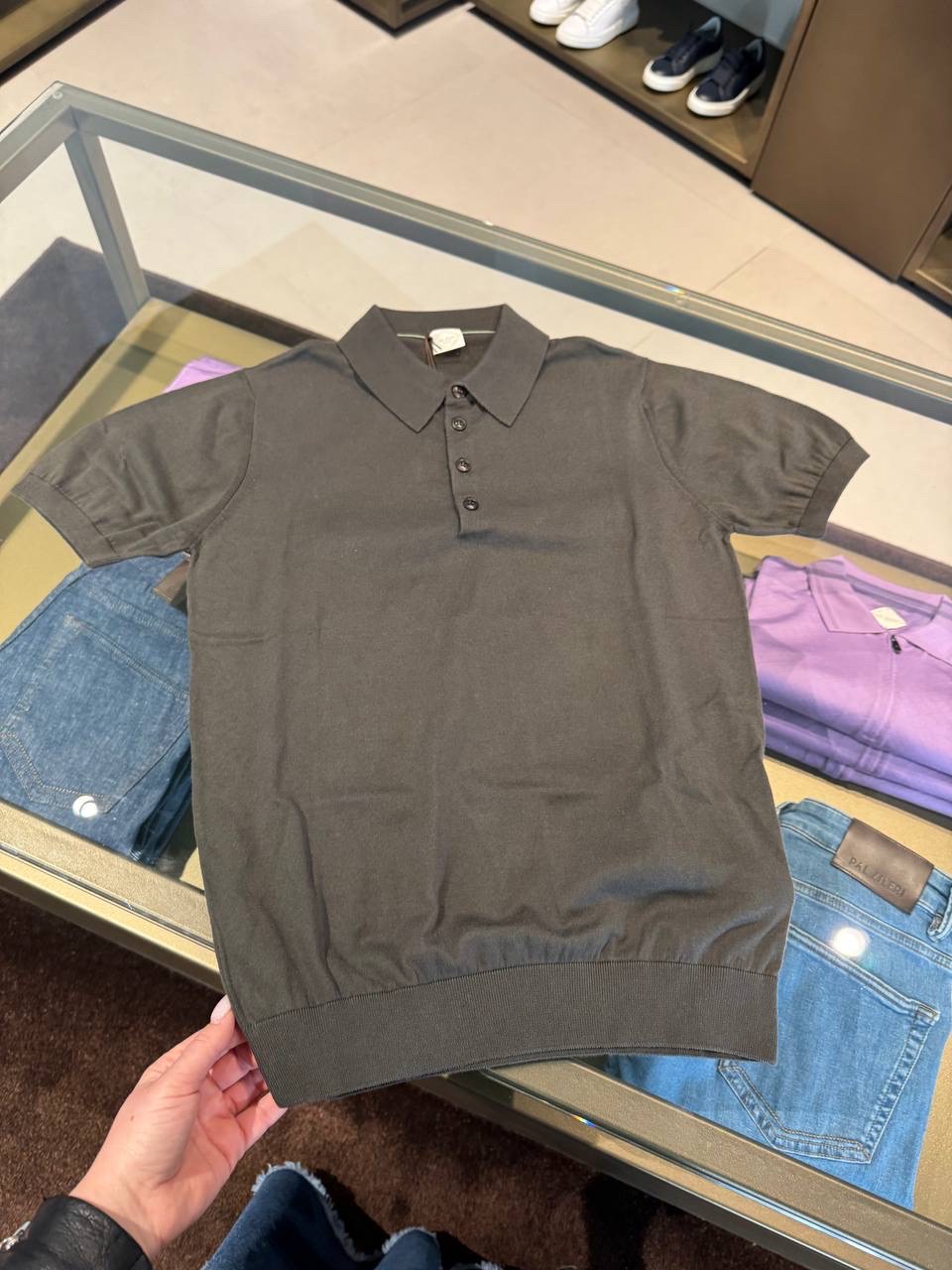 PAL ZILERI T-shirt and Polo front view - Men's luxury Clothes