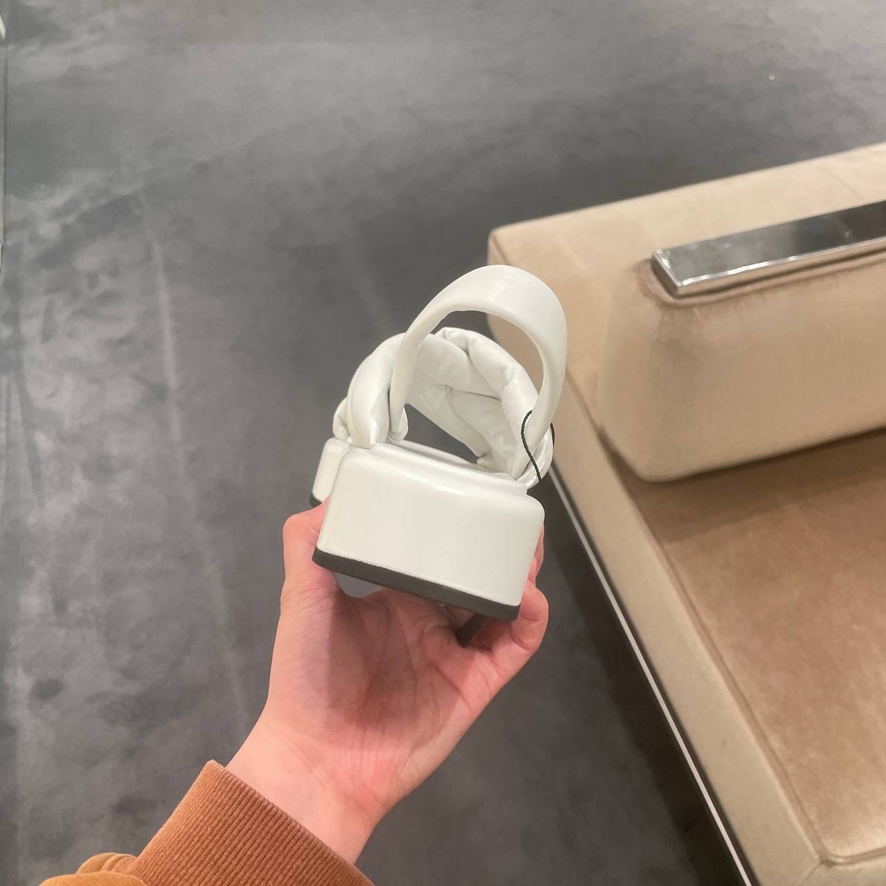 PRADA Sandals side view - Women's luxury Shoes