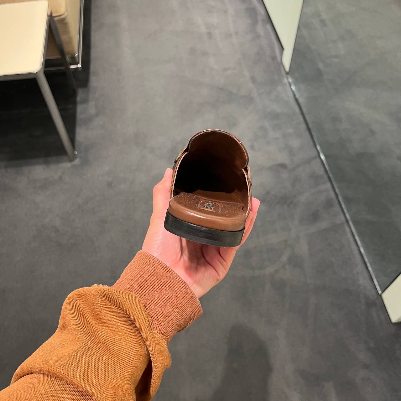 MIU MIU Mules side view - Women's luxury Shoes