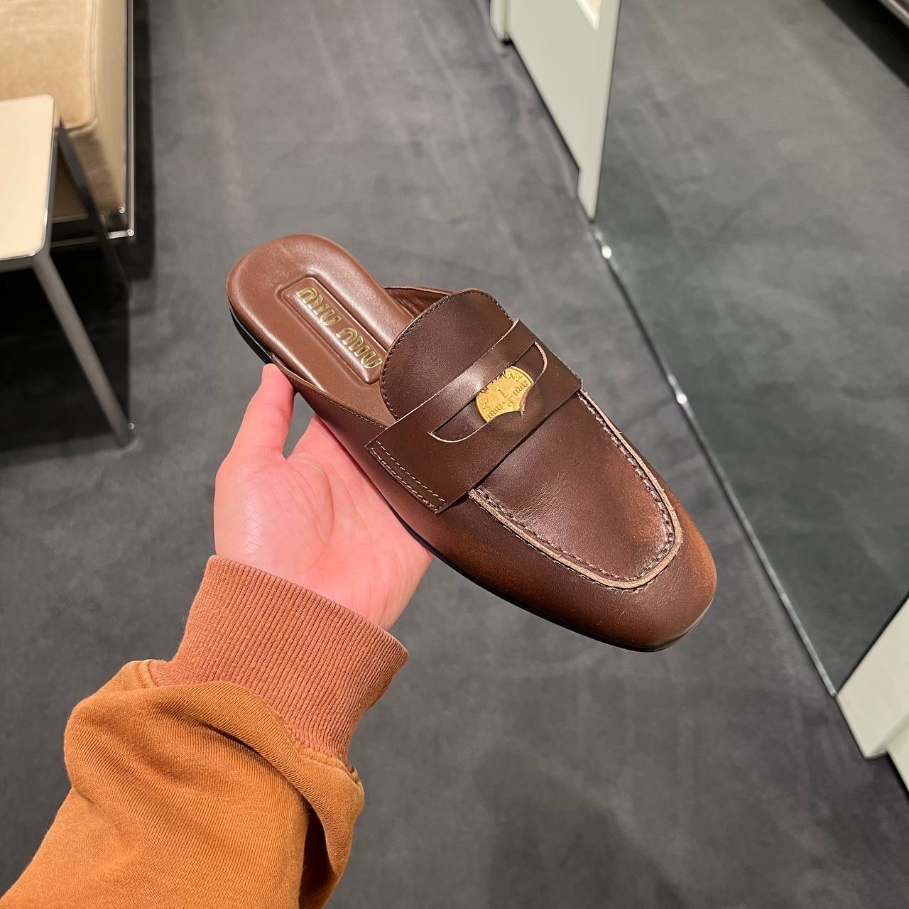 MIU MIU Mules front view - Women's luxury Shoes