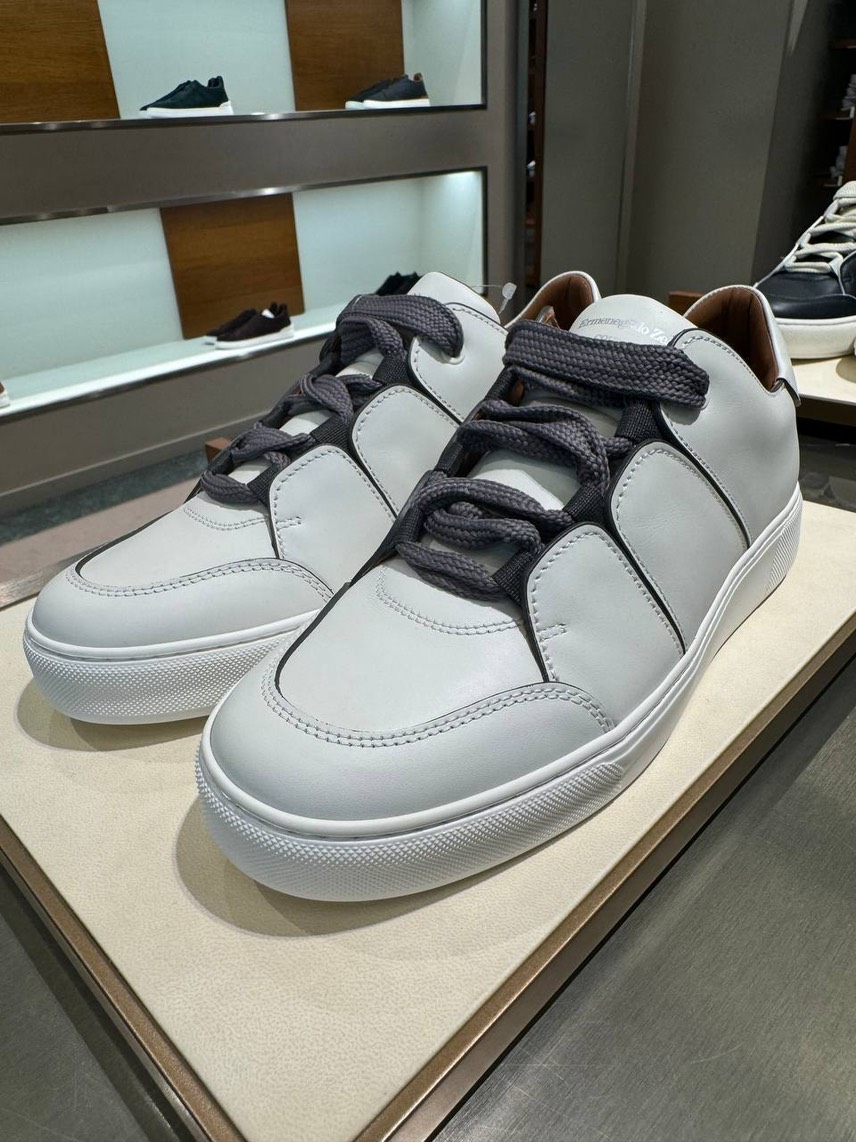 ERMENEGILDO ZEGNA Sneakers side view - Men's luxury Shoes
