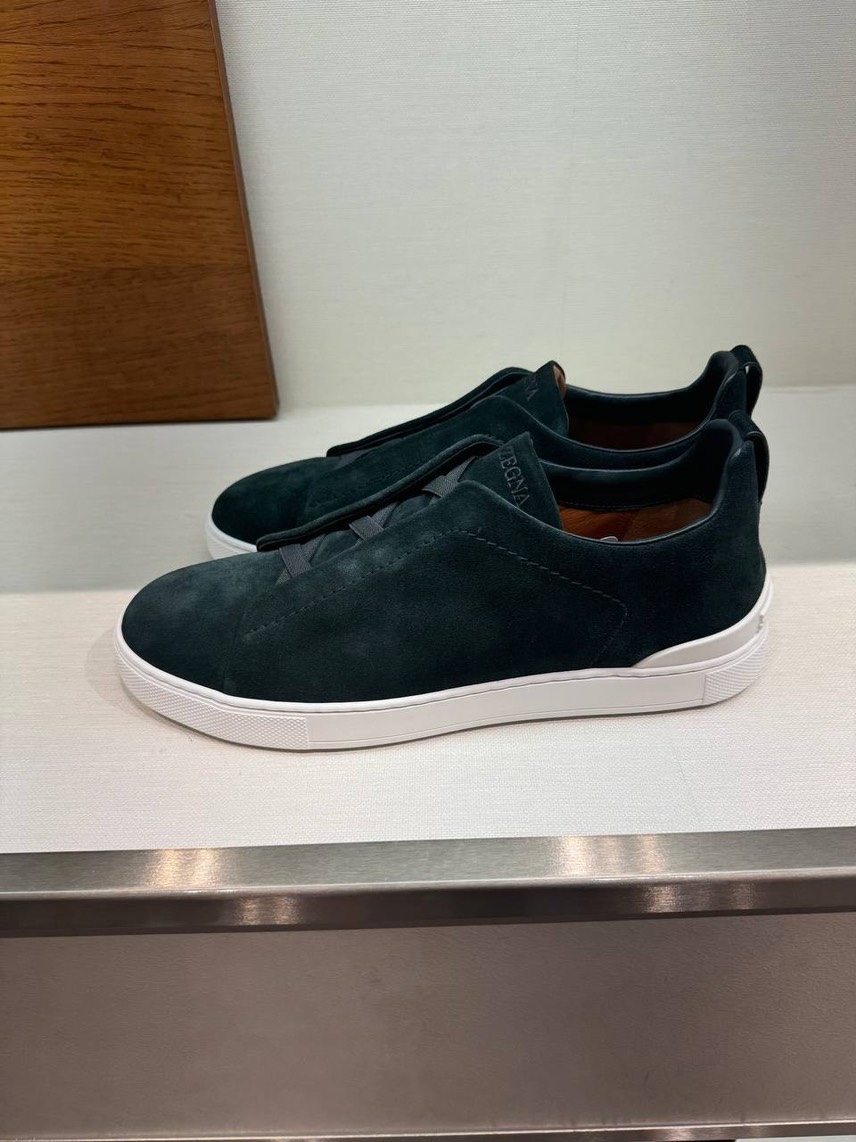 ERMENEGILDO ZEGNA Sneakers front view - Men's luxury Shoes