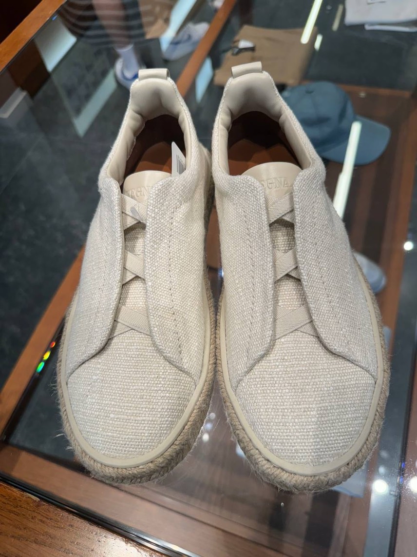 ERMENEGILDO ZEGNA Sneakers side view - Men's luxury Shoes
