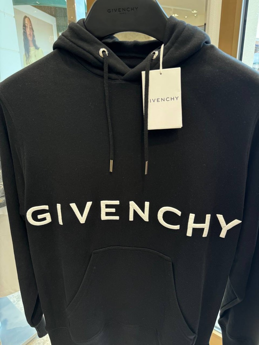 GIVENCHY Hoodies side view - Men's luxury Clothes