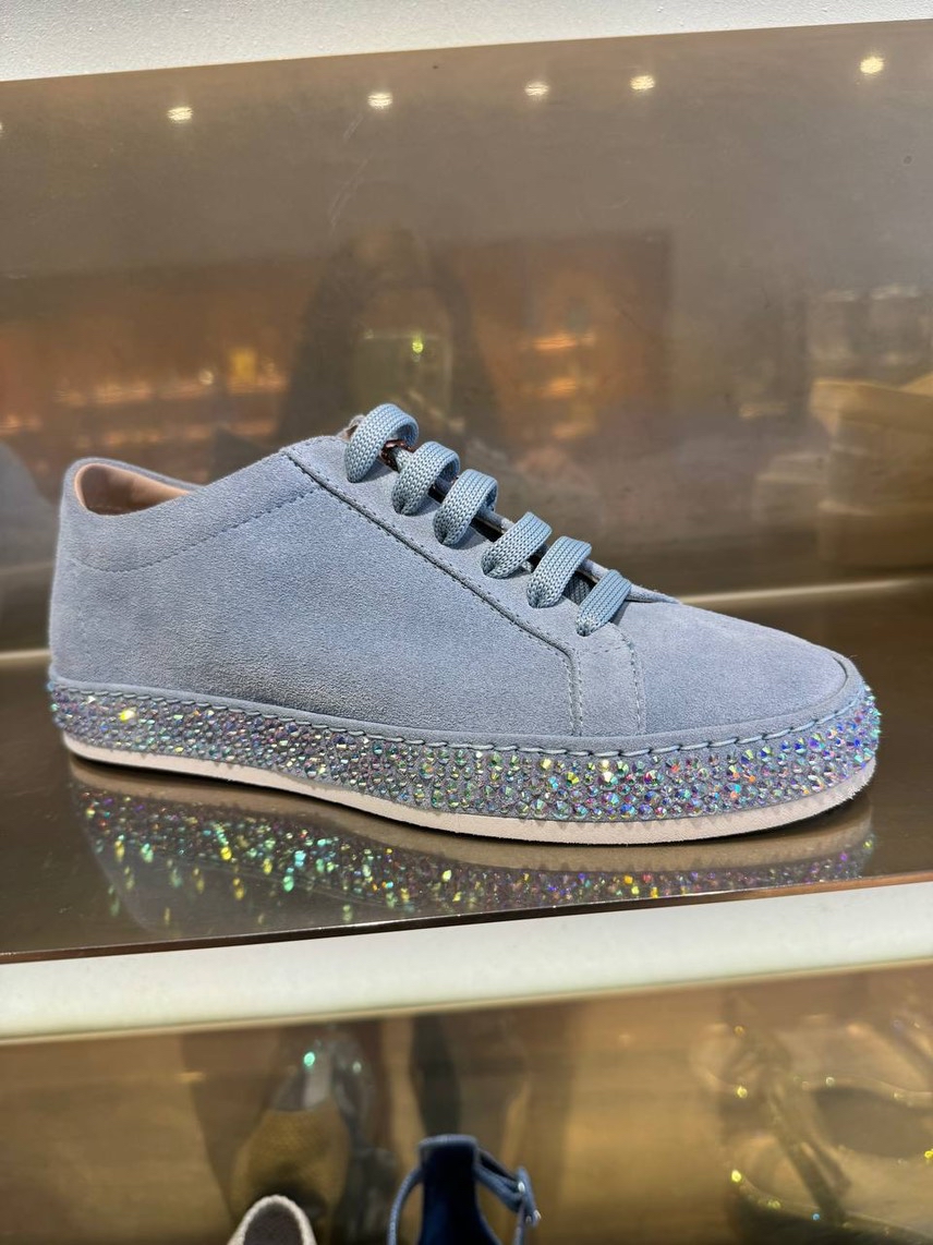 LE SILLA Sneakers side view - Women's luxury Shoes
