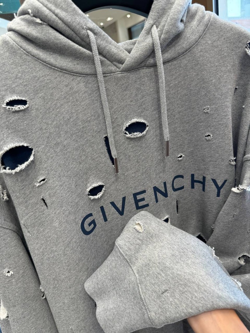GIVENCHY Hoodies side view - Men's luxury Clothes