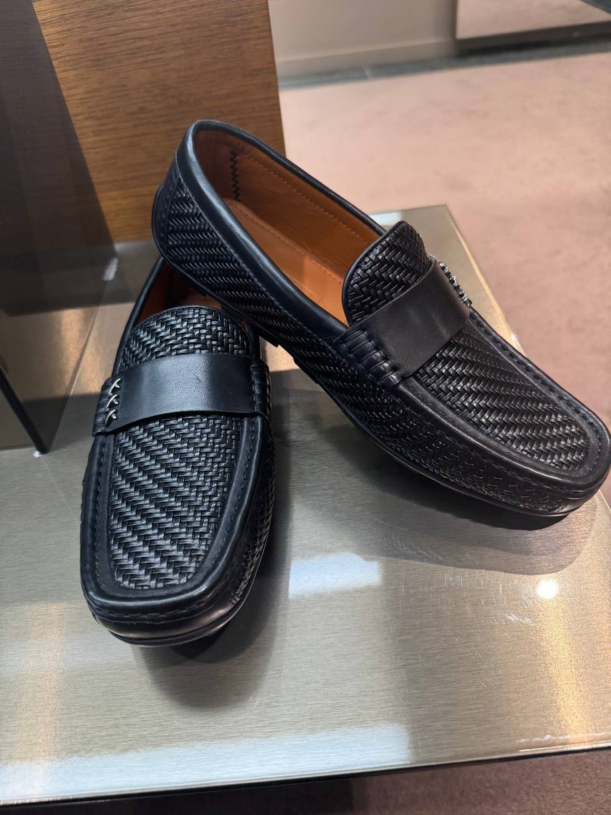 ERMENEGILDO ZEGNA Moccasins front view - Men's luxury Shoes