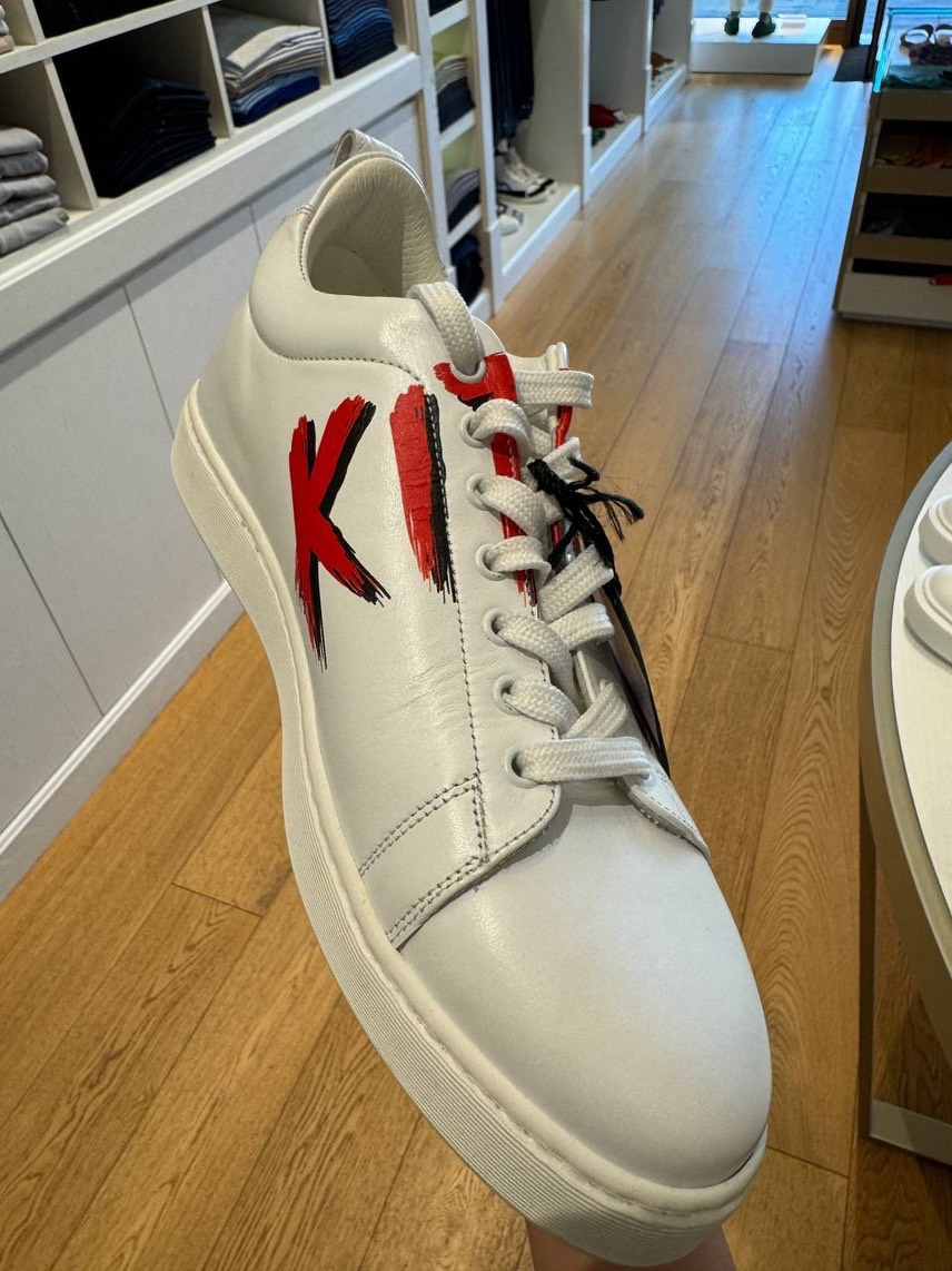 KITON Sneakers side view - Men's luxury Shoes