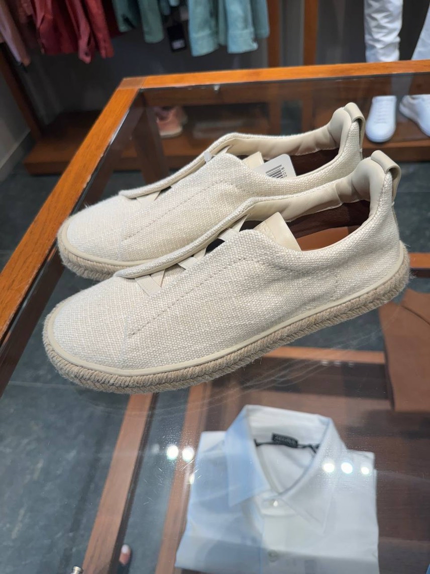 ERMENEGILDO ZEGNA Sneakers side view - Men's luxury Shoes