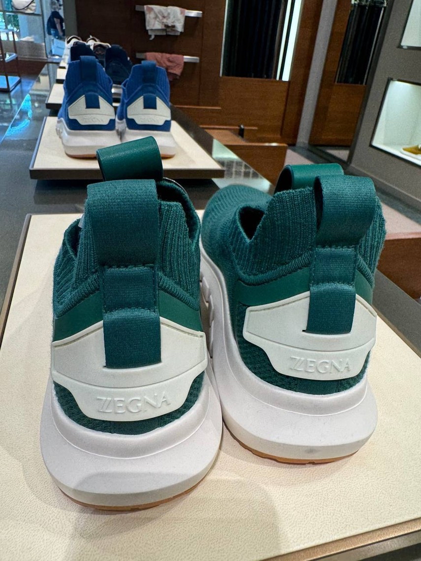 ERMENEGILDO ZEGNA Sneakers side view - Men's luxury Shoes