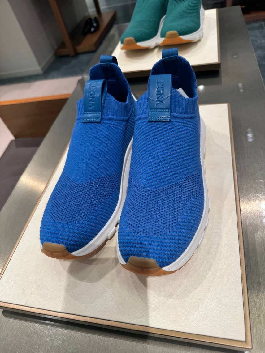 ERMENEGILDO ZEGNA Sneakers side view - Men's luxury Shoes