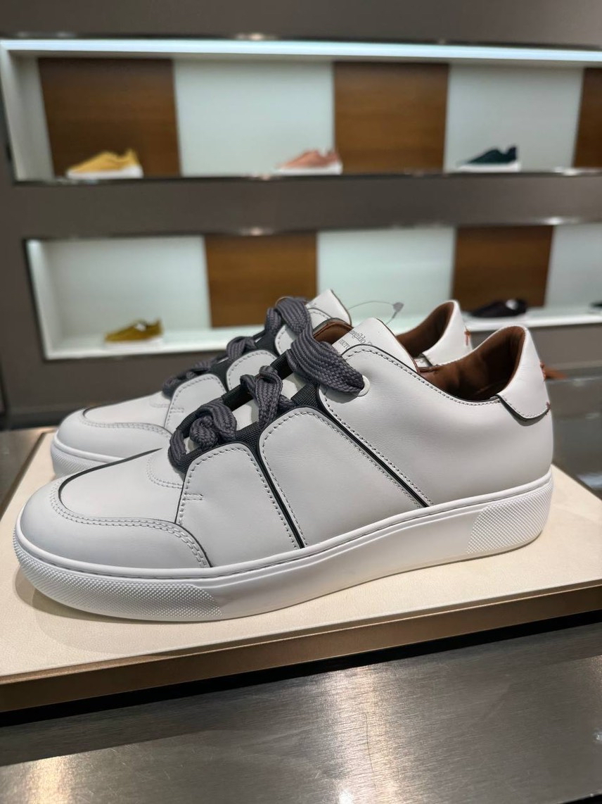 ERMENEGILDO ZEGNA Sneakers front view - Men's luxury Shoes