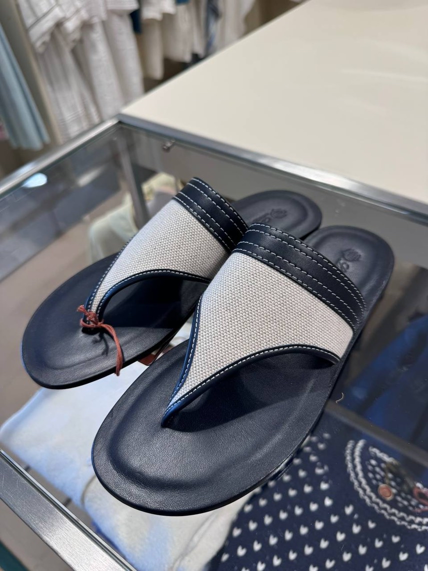 LORO PIANA Slides side view - Women's luxury Shoes
