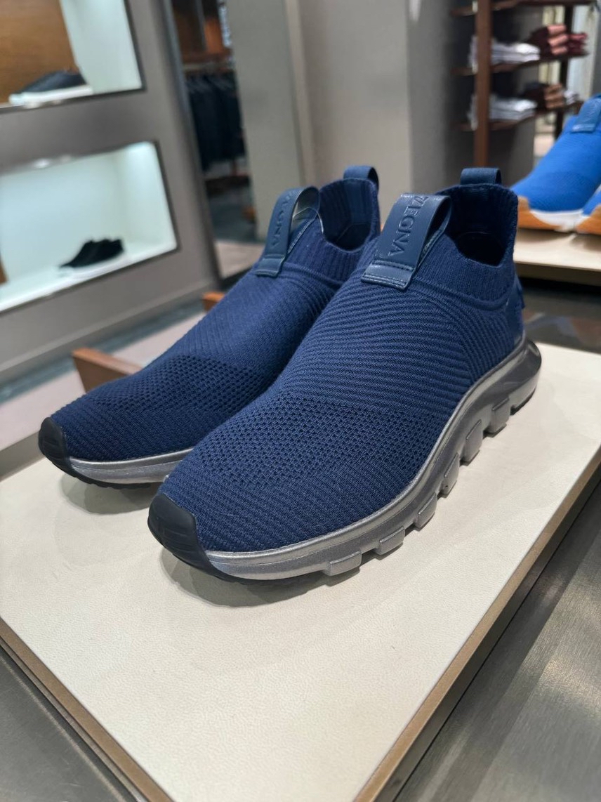 ERMENEGILDO ZEGNA Sneakers side view - Men's luxury Shoes
