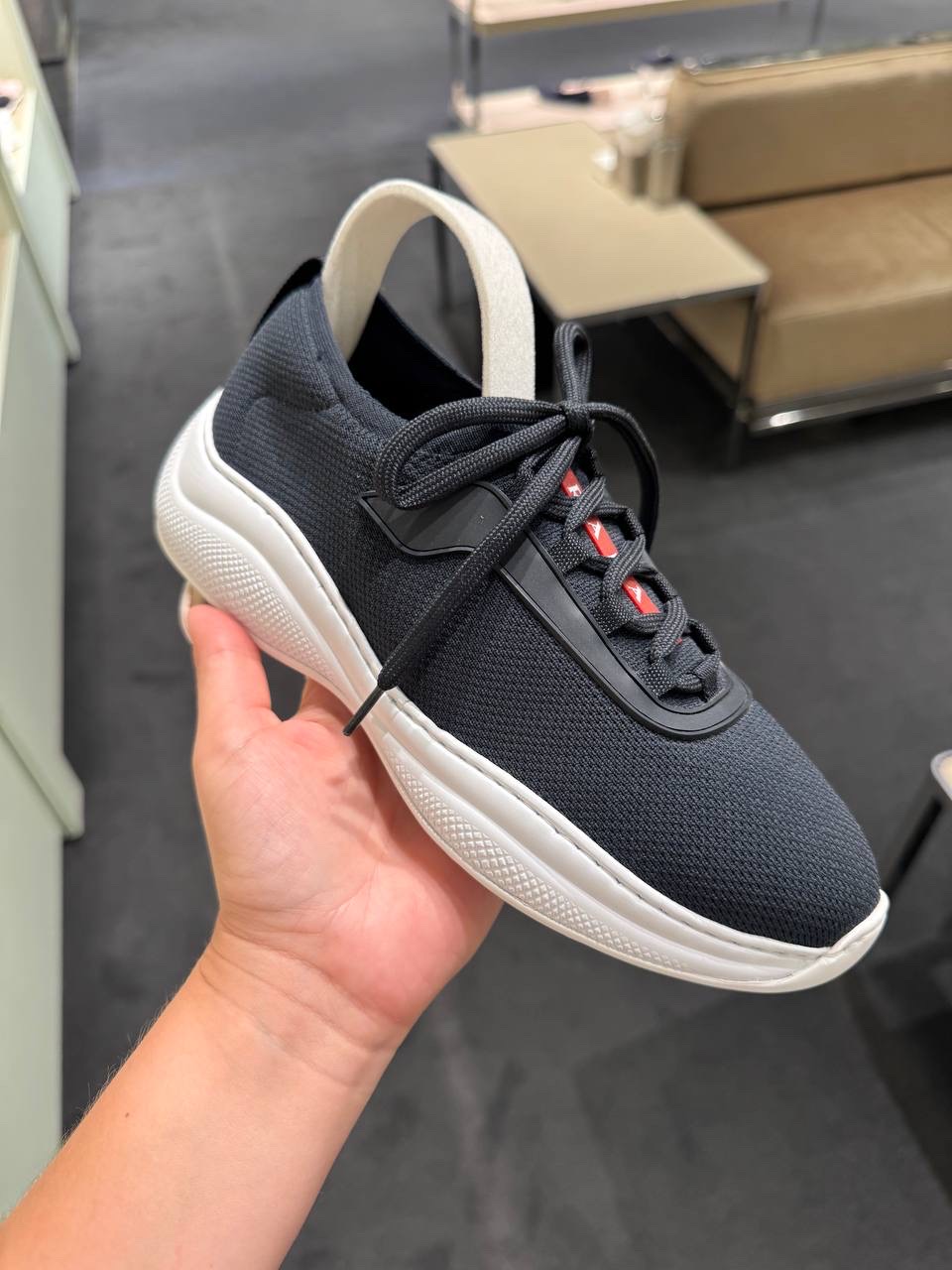 PRADA Sneakers front view - Women's luxury Shoes