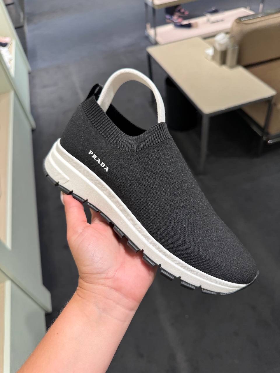 PRADA Sneakers front view - Women's luxury Shoes