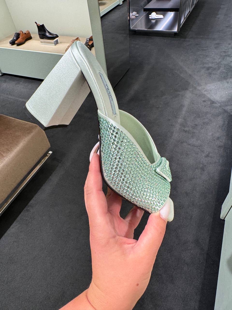 PRADA Sandals front view - Women's luxury Shoes