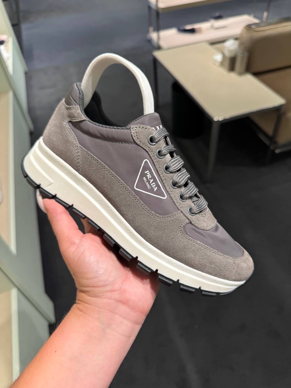 PRADA Sneakers front view - Women's luxury Shoes