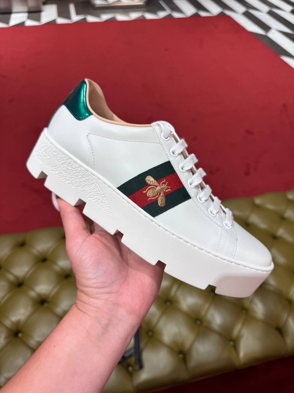 GUCCI Sneakers front view - Women's luxury Shoes