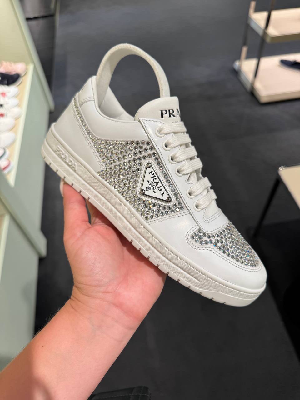 PRADA Sneakers front view - Women's luxury Shoes
