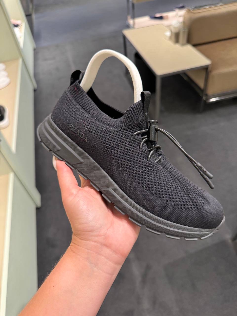 PRADA Sneakers front view - Women's luxury Shoes