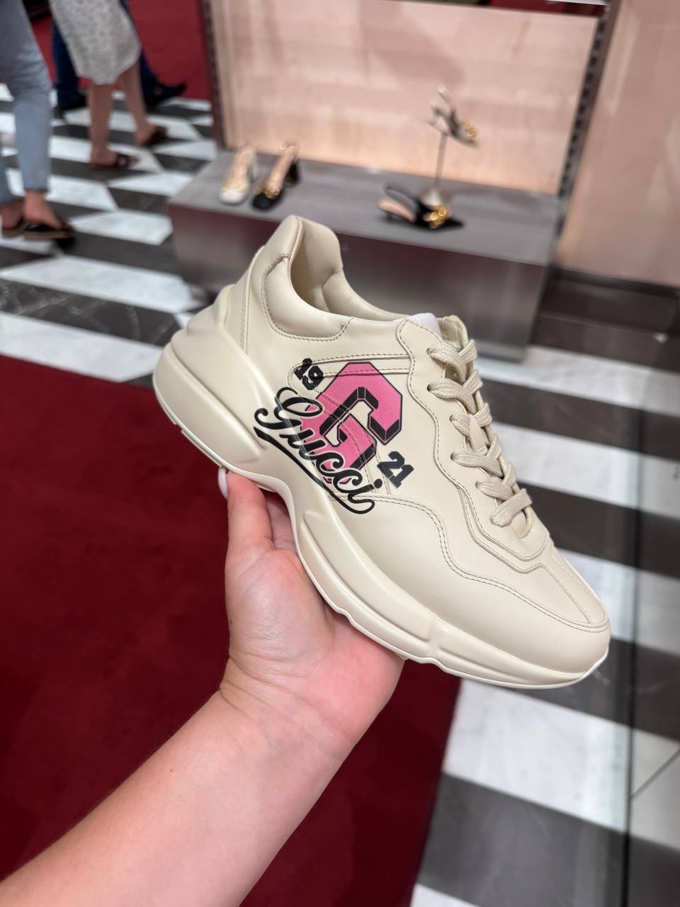 GUCCI Sneakers front view - Women's luxury Shoes