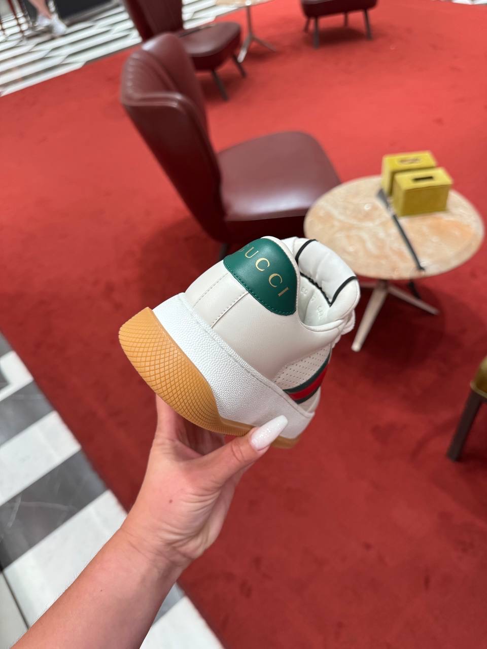 GUCCI Sneakers side view - Women's luxury Shoes