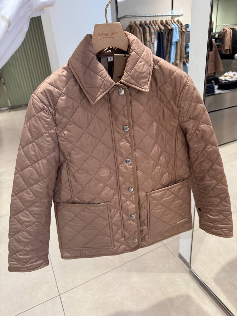 BURBERRY Jackets side view - Women's luxury Clothes
