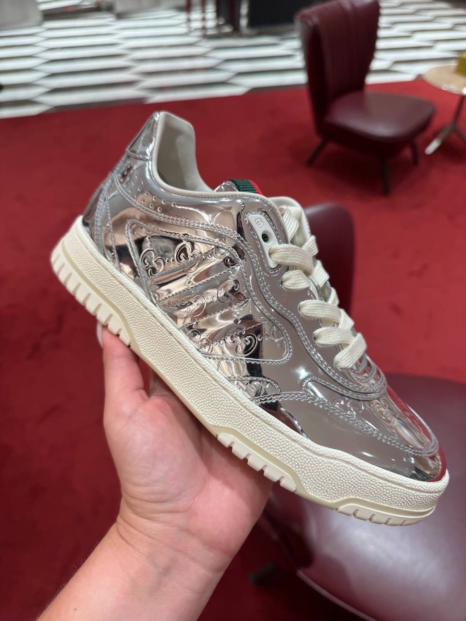 GUCCI Sneakers front view - Women's luxury Shoes