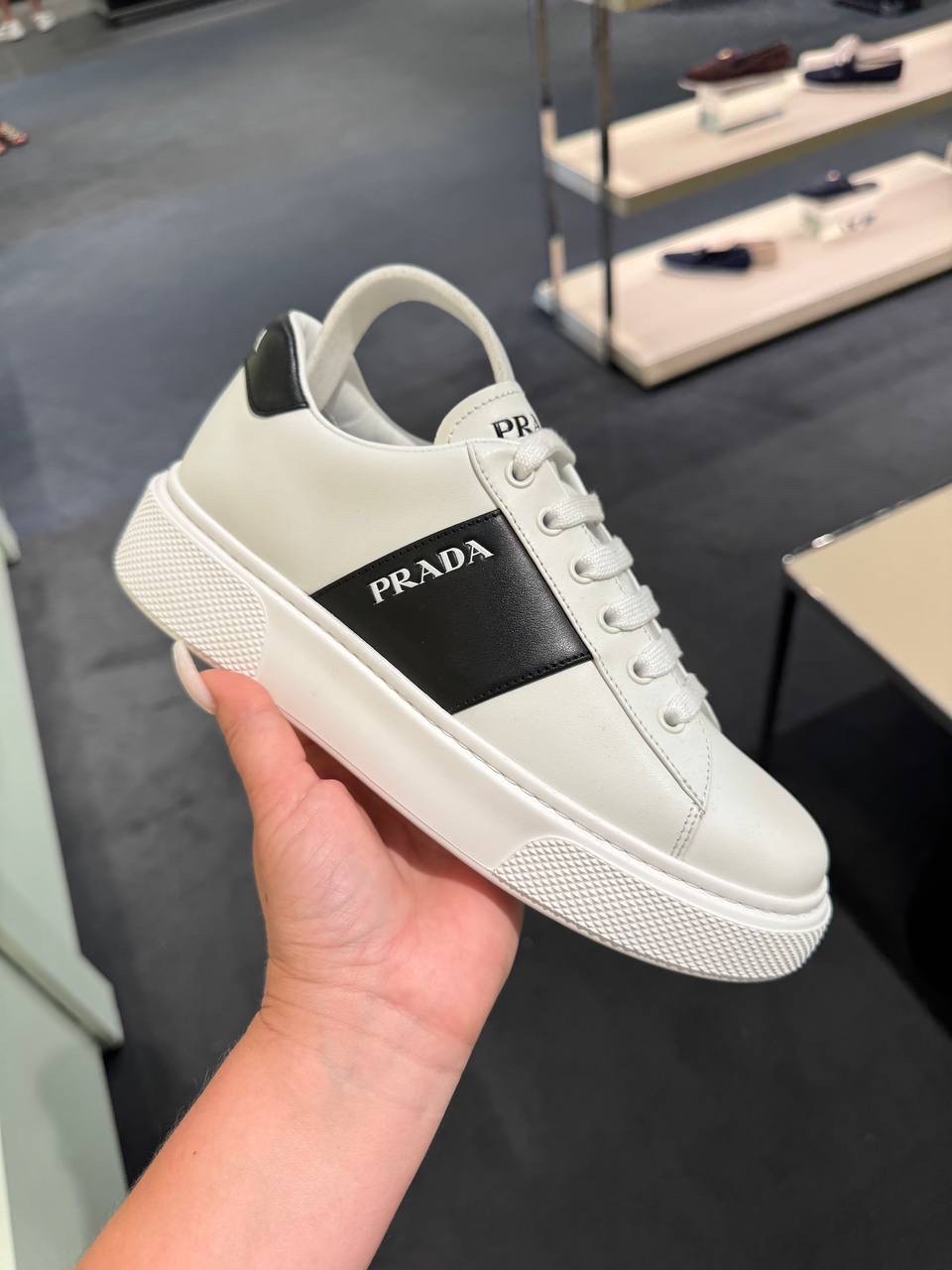 PRADA Sneakers front view - Women's luxury Shoes
