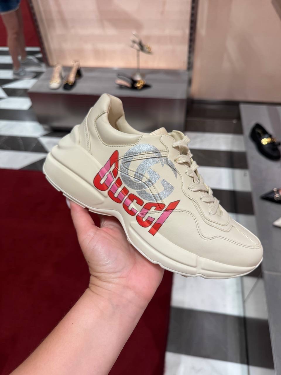 GUCCI Sneakers front view - Women's luxury Shoes