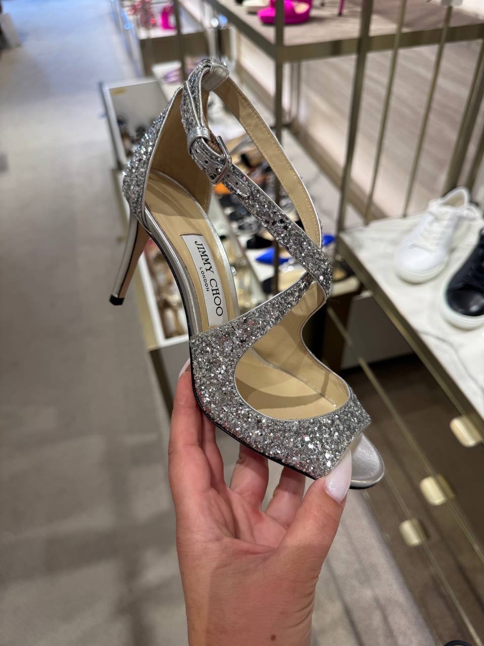 JIMMY CHOO Sandals front view - Women's luxury Shoes