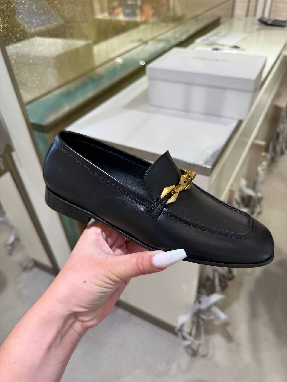 JIMMY CHOO Loafers front view - Women's luxury Shoes