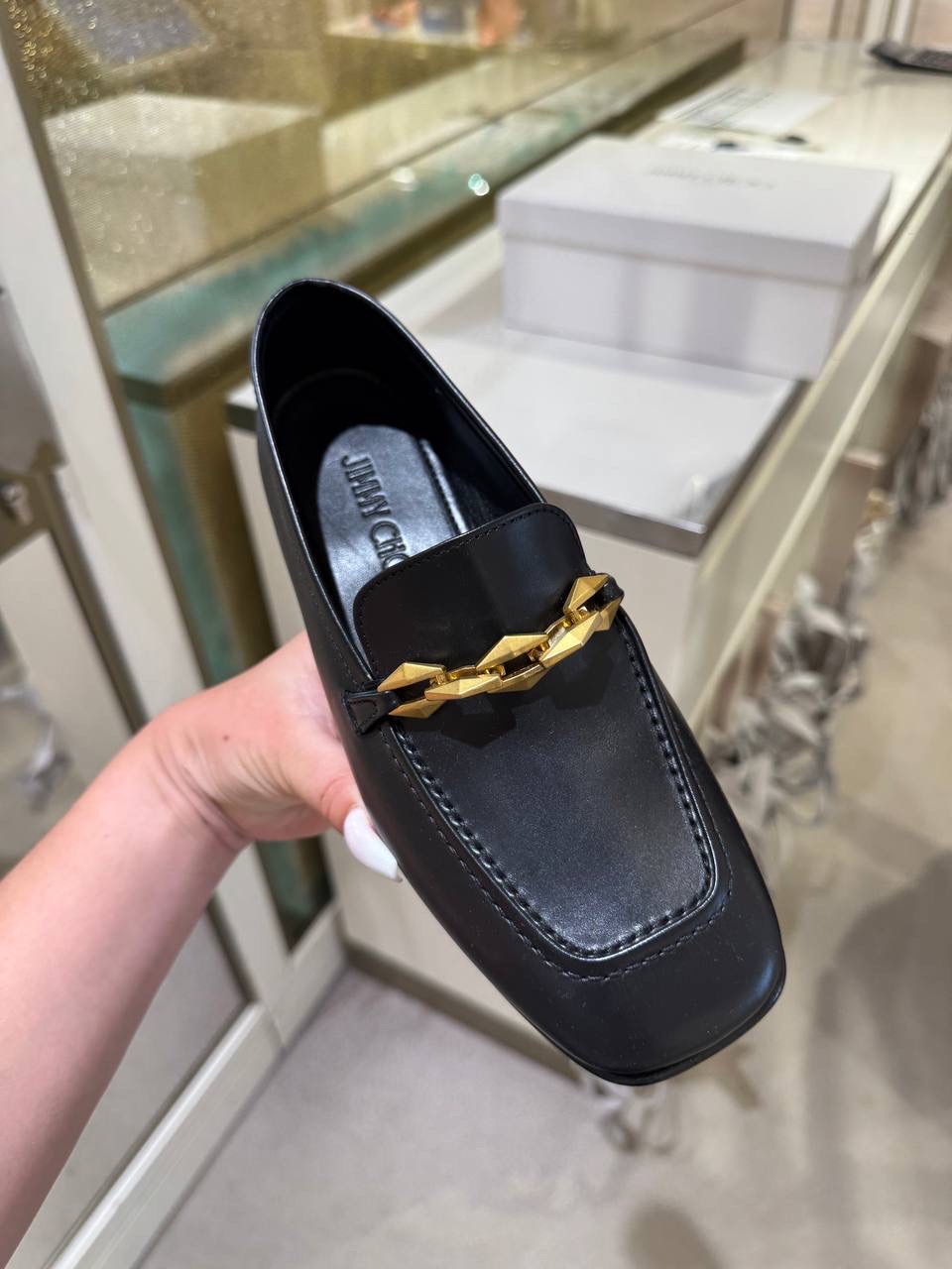 JIMMY CHOO Loafers side view - Women's luxury Shoes